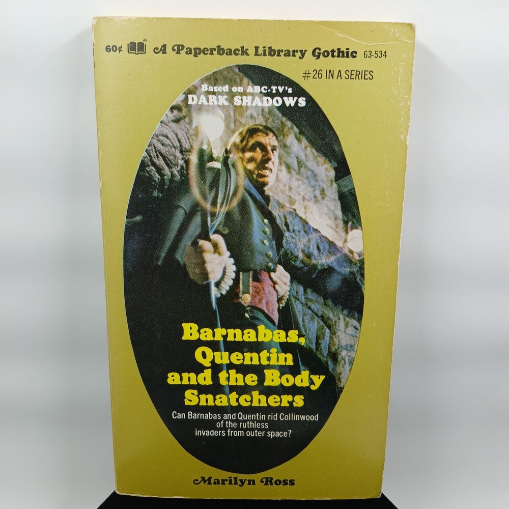 Vintage 1971 Barnabas Quentin & the Body Snatchers Marilyn Ross Dark Shadows PB - Picture 1 of 6